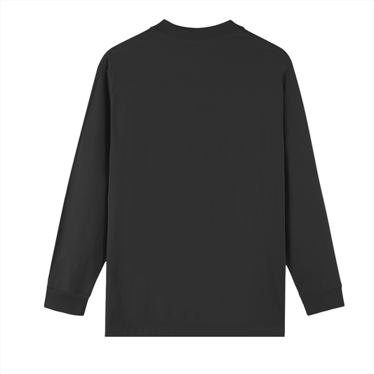 Mayo Long-sleeve Purple Logo - Black/White