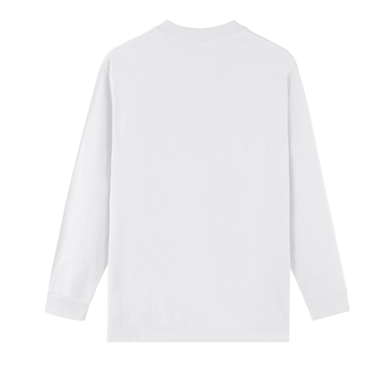 Mayo Long-sleeve Pink Logo - Black/White