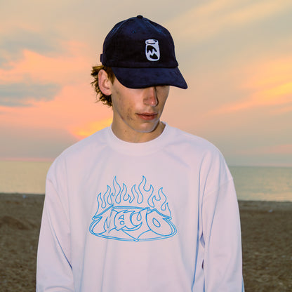 corduroy jar hat - navy