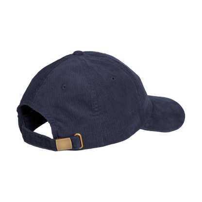 corduroy jar hat - navy