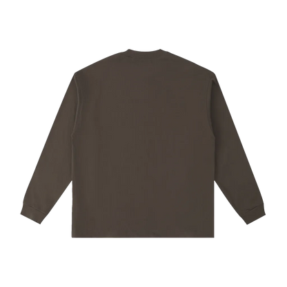 set ablaze brown long-sleeve