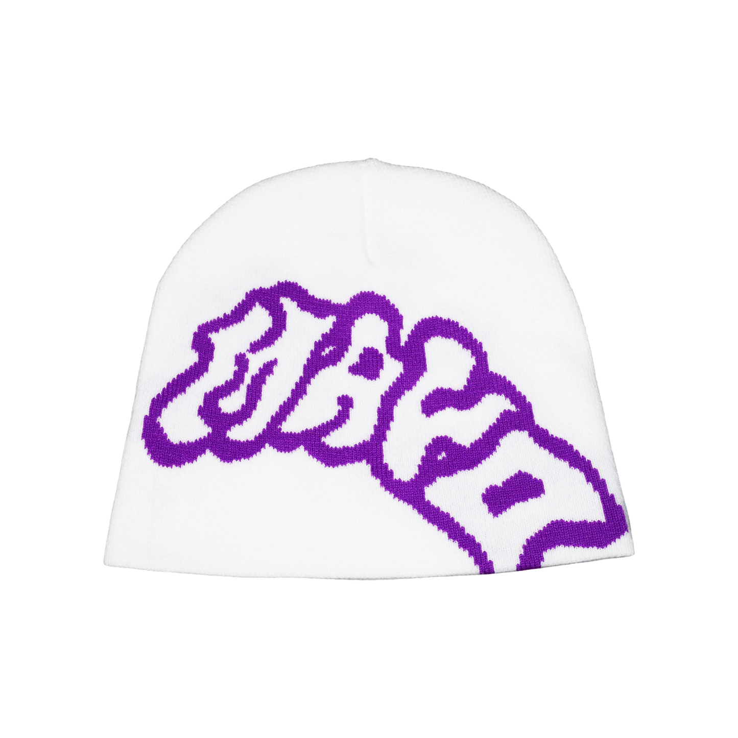 mayo.pxl beanie (purple/white)
