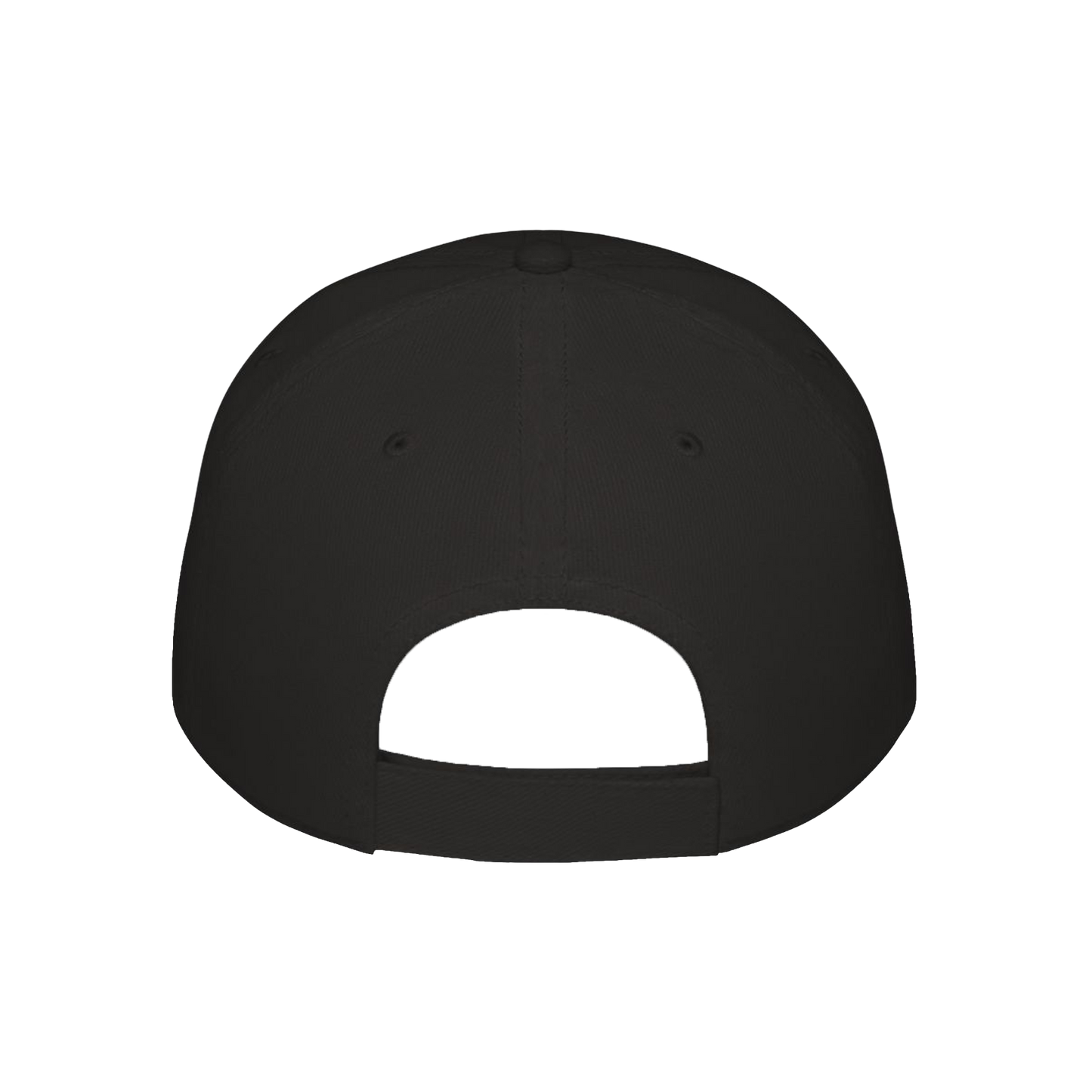 embroidered sun hat - black