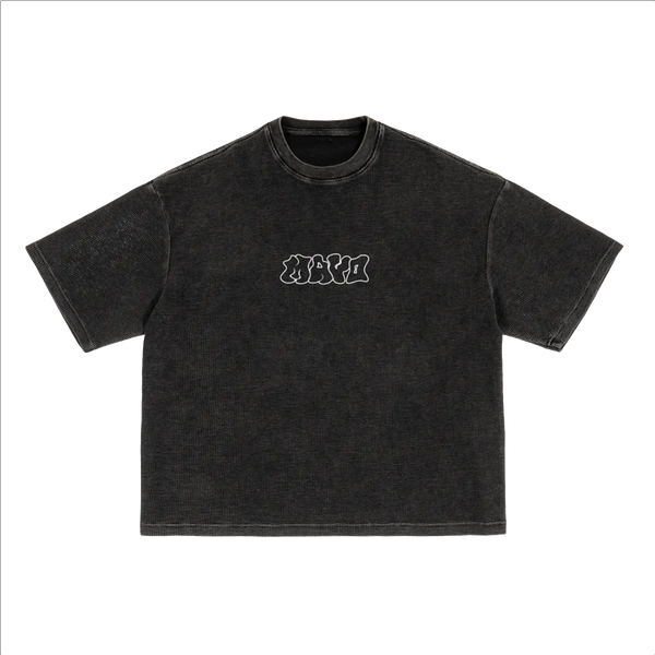 mayo waffle knit tee